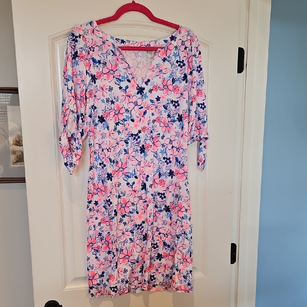 EUC Lilly Pulitzer Party Like A Lobstar Easley Dress
